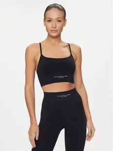 Tommy Hilfiger Biustonosz sportowy WW0WW41117 Niebieski - Bielizna sportowa damska - miniaturka - grafika 1
