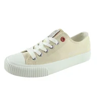 Trampki damskie - Trampki damskie CROSS JEANS LL2R4070C beżowe - miniaturka - grafika 1