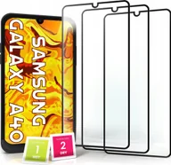 Szkła hartowane na telefon - Hello Case 3-pak SZKŁO HARTOWANE DO Samsung Galaxy A40 na cały ekran 9H ochronne 5D - miniaturka - grafika 1