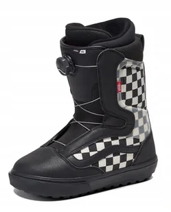 Buty snowboardowe Vans Aura Og black/checkerboard [Rozmiar buta 44] - Buty snowboardowe - miniaturka - grafika 1
