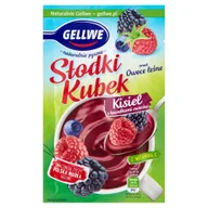 Batoniki - GELLWE GELLWE SŁODKI KUBEK KISIEL OWOCE LEŚNE Z OWOCAMI 30G zakupy dla domu i biura 43626696 - miniaturka - grafika 1