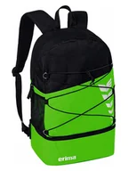 Plecaki - erima Plecak "Six Wings" w kolorze czarno-zielonym - 30 x 45 x 18 cm - miniaturka - grafika 1