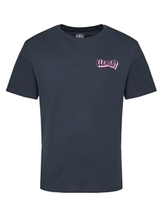 Element T-Shirt Wind Water Fire Earth ELYZT00523 Granatowy Regular Fit - Koszulki męskie - miniaturka - grafika 1
