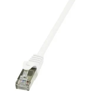 LogiLink Patchcord CAT.6 F/UTP 1m biały (CP2031S) - Patchcordy - miniaturka - grafika 1