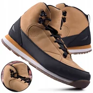 Buty trekkingowe męskie - Buty Trekkingowe Męskie Zimowe 4F Hiker -82 r.45 Skórzane - miniaturka - grafika 1