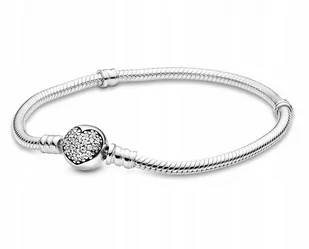 !NEW 925 BRANSOLETKA 17 CM DO PANDORA CHARMS B119! - Bransoletki - miniaturka - grafika 1