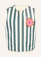 Kamizelki damskie - Adidas Originals Kamizelka Z Dzianiny Dwustronna beige - adidas Originals - miniaturka - grafika 1