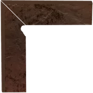 Płytki ceramiczne - Paradyż SEMIR BROWN 8,1X30X1,1 COKÓŁ DWUELEMENTOWY SCHODOWY (LEWY) Paradyż SEMIR BROWN 8,1X30X1,1 COKÓŁ DWUELEMENTOWY SCHODOWY (LEWY) - miniaturka - grafika 1