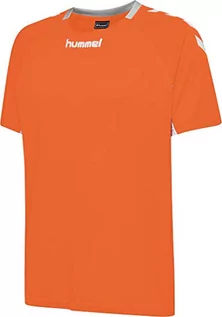 Koszulki męskie - Hummel Hummel Core Team Jersey koszulka męska S/S pomarańczowa mandarynka S 203436-5006 - grafika 1
