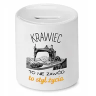 Skarbonki - Dla Murarza Skarbonka na Urodziny na Prezent z Nadrukiem ze Zdjęciem + Opakowanie na prezent (wzór 01) - miniaturka - grafika 1