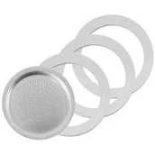 Zaparzacze i kawiarki - Pezzetti pezzetti 1366 część zamienna zestaw itale Xpress/wkładka luxex Press/Bell Express na 3 filiżanek (3 uszczelki + 1 filtr) PEZ020 - miniaturka - grafika 1