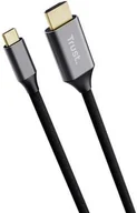 Kable komputerowe i do monitorów - Video cable Trust Calyx USB-C Male - HDMI Male 2m Ultra HD 4K 8713439256307 - miniaturka - grafika 1