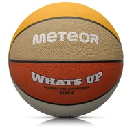 Piłka nożna - Piłka Koszykowa Meteor What's Up 6 Pomarańczowy/beżowy - miniaturka - grafika 1