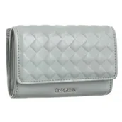 Portfele - Portfel Calvin Mini Quilt Small Trifold Pigeon K60K611896 PEB (CK472-a) Calvin Klein - miniaturka - grafika 1
