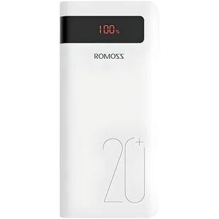 Romoss Powerbank 6PS+ 20000mAh biały PSN20-112-1131 - Powerbanki - miniaturka - grafika 1