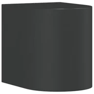 Lampy ogrodowe - vidaXL Kinkiet zewnętrzny, czarny, odlewane aluminium - miniaturka - grafika 1