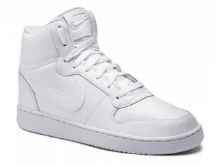 Buty Męskie Wysokie Sportowe Nike Ebernon MID AQ1773 100 Białer. 42 - Buty sportowe męskie - miniaturka - grafika 1