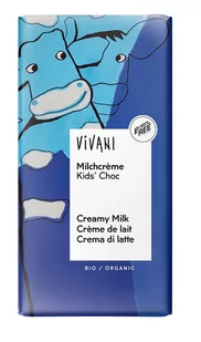 Vivani Czekolada mleczna dla dzieci BIO 100g - Zdrowa żywność - miniaturka - grafika 1