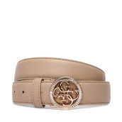 Paski - Pasek Damski Guess BW9284 P5430 Beżowy - miniaturka - grafika 1