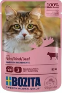 Mokra karma dla kotów - Bozita Cat Wołowina w sosie saszetka 85g - miniaturka - grafika 1