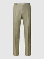 Garnitury - Chinosy o kroju slim fit z fakturowanym wzorem model ‘Paco’ - miniaturka - grafika 1