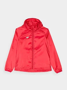 4F Kurtka przejściowa męska - czerwona 134/140 (8-10 lat) - Kurtki i kamizelki sportowe męskie - miniaturka - grafika 1