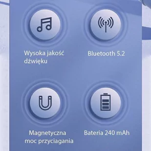 AWEI (A886BL) czarny - Słuchawki - miniaturka - grafika 3