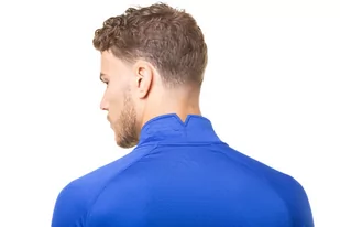 RONHILL Bluza biegowa męska TECH PRISM 1/2 ZIP TEE cobalt/flame - Bluzy sportowe męskie - miniaturka - grafika 11