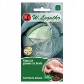 Nasiona i cebule - Legutko Kapusta głowiasta biała Kamienna Głowa (100 szt.) - Otoczaki - miniaturka - grafika 1