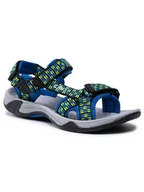 Buty dla dziewczynek - CMP Sandały Kids Hamal Hiking Sandal 38Q9954J Niebieski - miniaturka - grafika 1