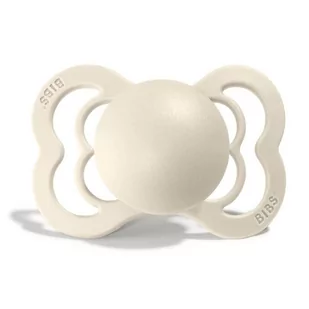 BIBS SUPREME M IVORY Smoczek Uspokajający kauczuk Hevea 48533-uniw - Smoczki uspokajające - miniaturka - grafika 1