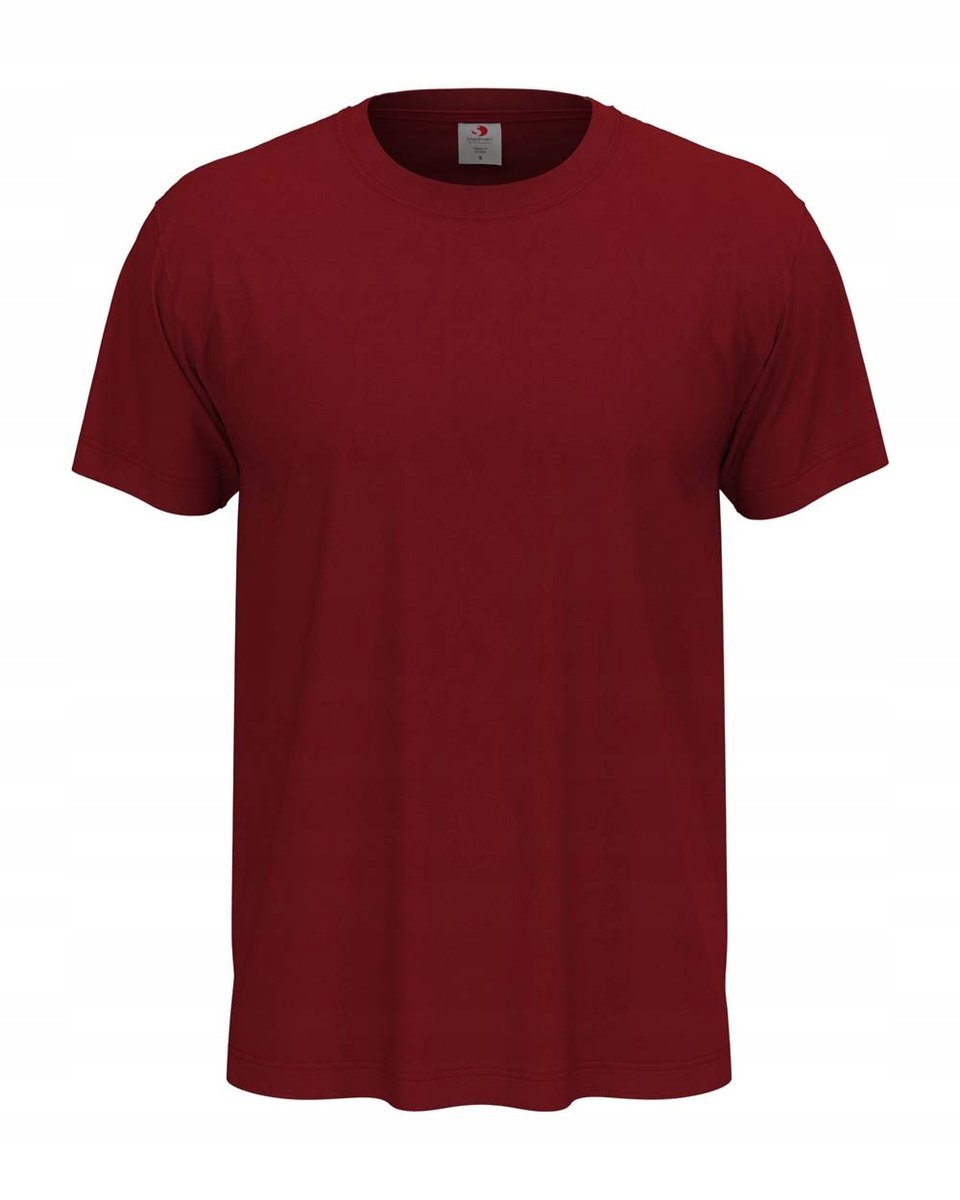 Koszulka męska T-shirt męski bawełniany Stedman Classic Unisex Bordeaux 2XS