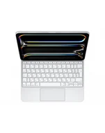 Akcesoria do tabletów i e-booków - APPLE Magic Keyboard for iPad Pro 11inch M4 - Russian - White MWR03RS/A - miniaturka - grafika 1