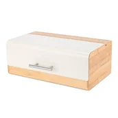 Chlebaki - CHLEBAK BAMBUSOWY POJEMNIK NA PIECZYWO E-6075 KREMOWY - miniaturka - grafika 1