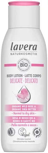 Lavera Lekkimleczko do ciała z Organiczną Dziką Różą Delicate Body Lotion) ) 200 ml