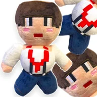 Maskotki i pluszaki - MINECRAFT PLUSZOWA MASKOTKA MAŁY STEVE DZIECKO POSTAĆ Z GRY PRZYTULANKA - miniaturka - grafika 1