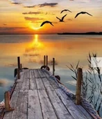 Malowanie po numerach - Norimpex Diamentowa mozaika Pomost 6710 - miniaturka - grafika 1