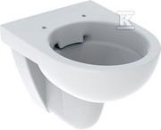 Miski WC - Miska wisząca WC Selnova Compact, lejowa, B35.5 cm, H34 cm, T48 cm, krótka, Rimfree - miniaturka - grafika 1