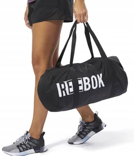 Reebok, Torba, W Found Cylinder DU2803, czarna - Torby sportowe - miniaturka - grafika 1