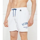 Kąpielówki męskie - Iceberg Szorty kąpielowe | Regular Fit - miniaturka - grafika 1