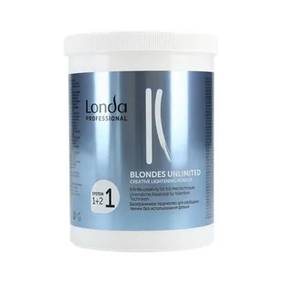 Londa Blondes Unlimited Creative Powder, 1er Pack (1 X 400 G) 8005610374833 - Farby do włosów i szampony koloryzujące - miniaturka - grafika 1