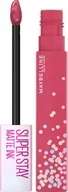 Szminki - Maybelline Długotrwały matowy płynszminka Tusz matowy SuperStay Birthday Edition 5 ml Cień 395 Birthday Besties) - miniaturka - grafika 1