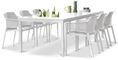 Meble ogrodowe - Nardi NET/RIO - 8/140 Bianco - miniaturka - grafika 1