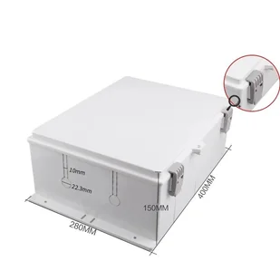 Puszka hermetyczna 400x280x150 ViDi-PH6 - Akcesoria do monitoringu - miniaturka - grafika 1