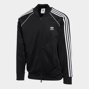 ADIDAS BLUZA ROZPINANA SSTAR TT BLK/WHT - adidas - Bluzy męskie - miniaturka - grafika 1