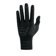 Rękawiczki sportowe męskie - COMPRESSPORT Rękawiczki biegowe 3D THERMO GLOVES black - miniaturka - grafika 1