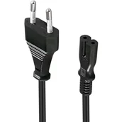 Kable - Kabel zasilający CEE 7/16 - IEC 320 C7 230V 3m VA0140 Vayox - miniaturka - grafika 1