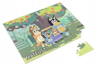 Puzzle - Puzzle BLUEY BLU PIESEK A3 252 el. z Nadrukiem Dowolne IMIĘ + Pudełko 5 - miniaturka - grafika 1