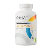 Witaminy i minerały dla sportowców - Ostrovit Vitamin D3 2000 IU + K2 Mk-7 + C + Zn 60caps - miniaturka - grafika 1