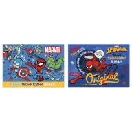 Szkolne artykuły papiernicze - Beniamin Blok techniczny A4/10K biały Spider man mix - miniaturka - grafika 1